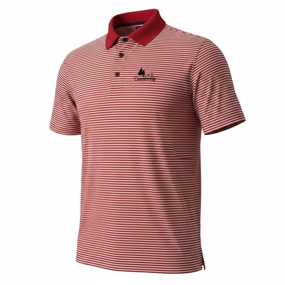 Footjoy Summer Polo Shirt Mens XL Striped Grantwood Performance Comfort Golf